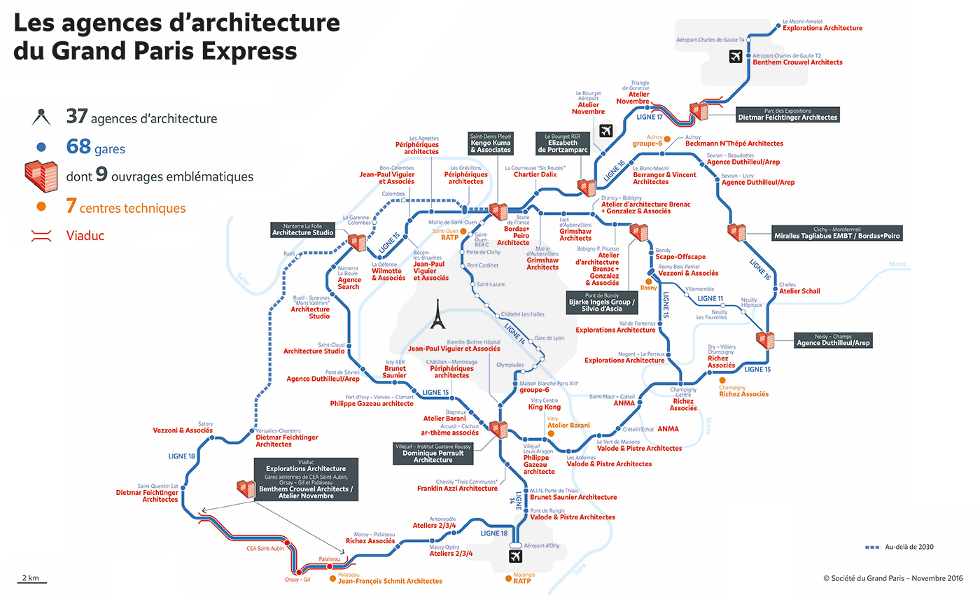 Richez Associes -  Les Architectes du Grand Paris Express