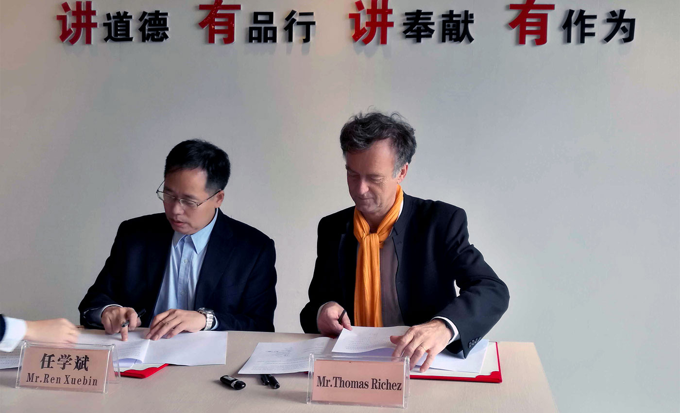 Richez Associes - accord de coopération avec le Hainan Design Institute !