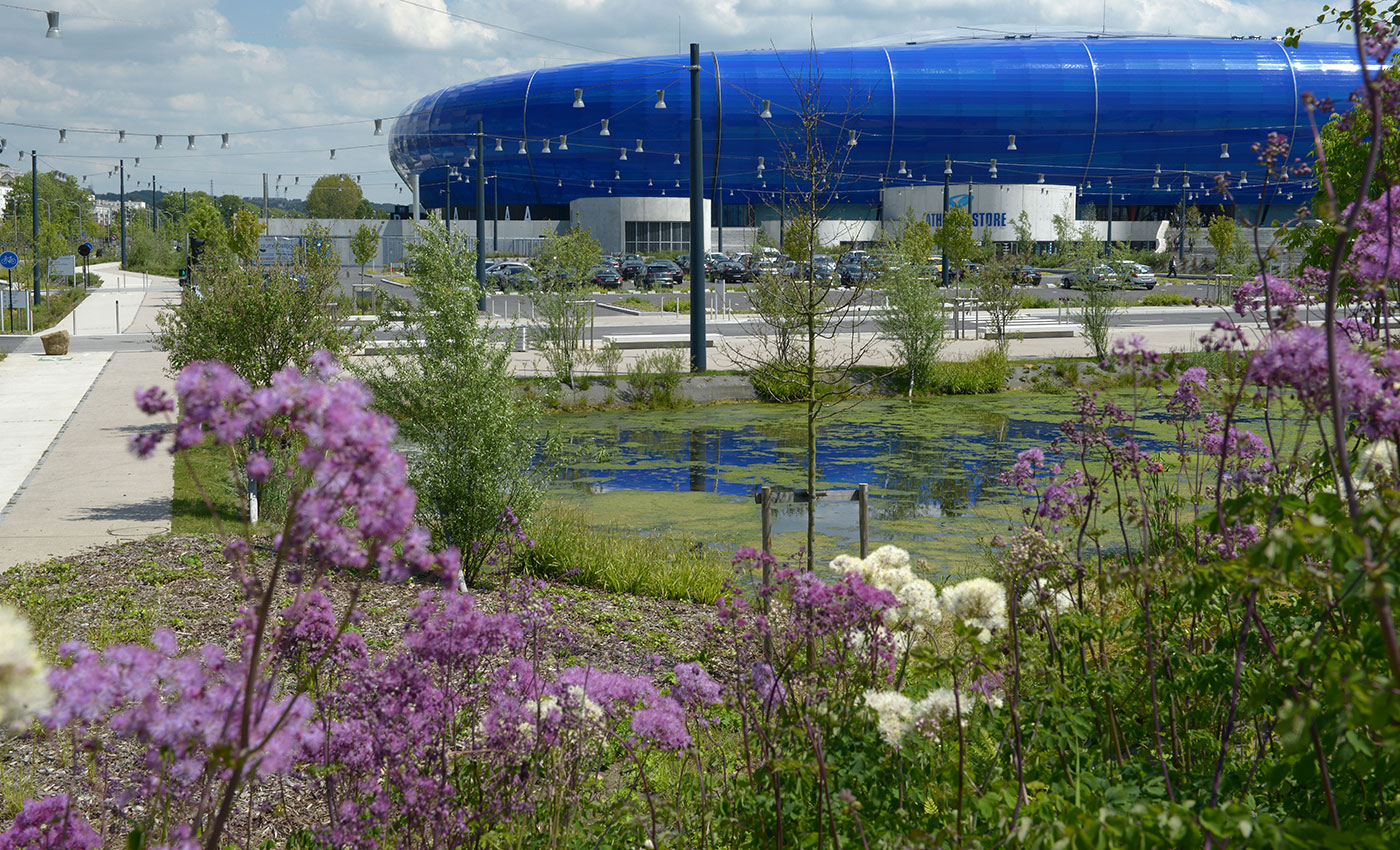 Richez Associés - un paysage pour le Grand Stade du Havre lauréat !