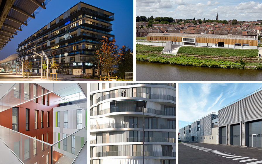 Richez Associes - five buildings completed