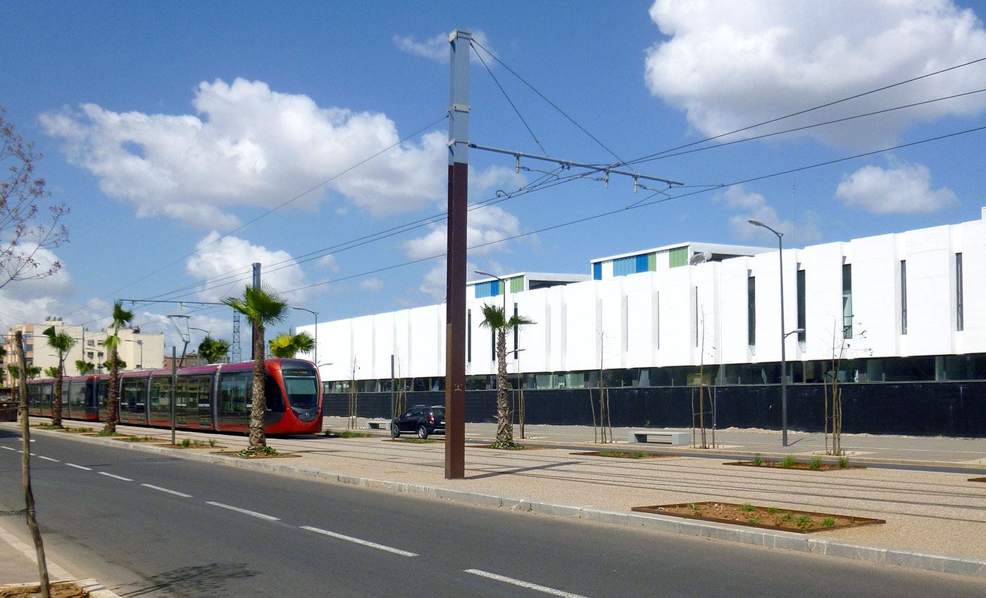 Richez Associes - le centre de maintenance du tramway de Casablanca - 1