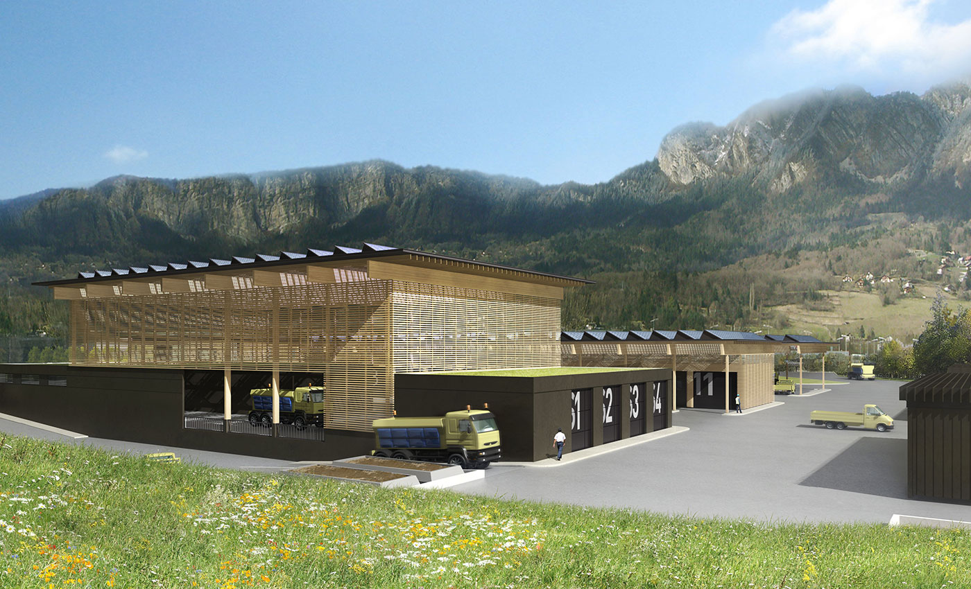 Richez Associés - le centre d’entretien de l’autoroute du Mont Blanc - 5