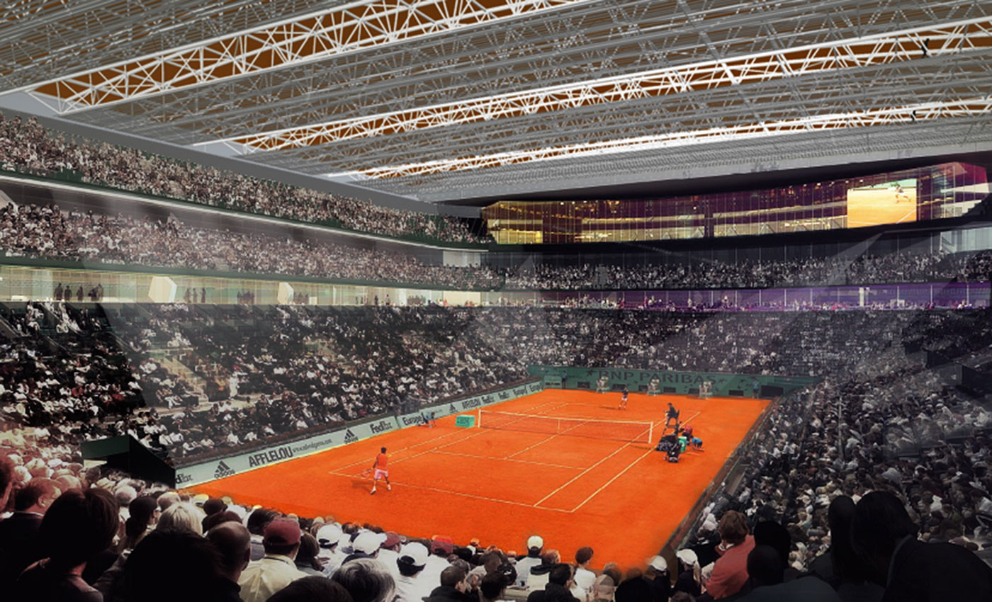 Richez Associés - un nouveau court central pour Roland Garros - 4