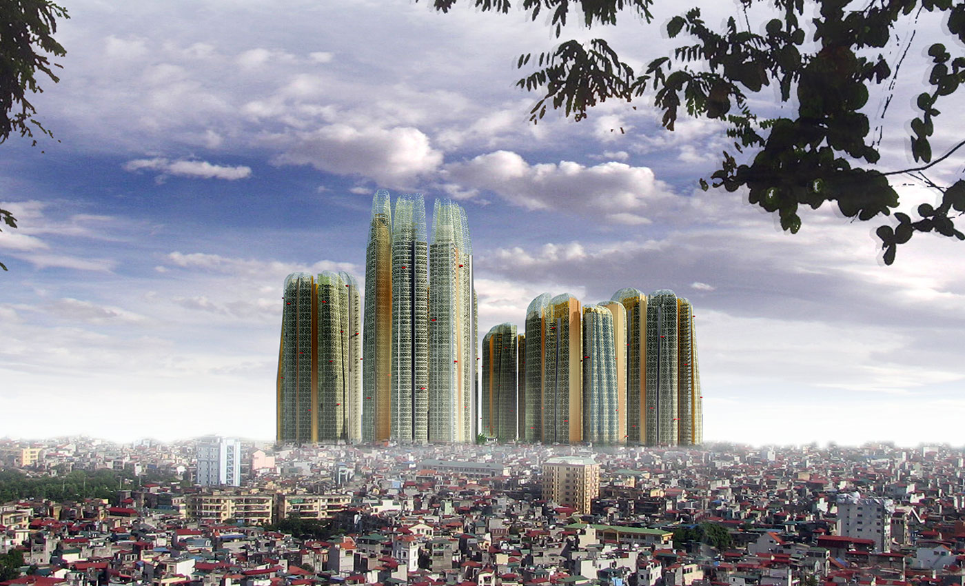 Richez Associes - the towers of the royal city - 1