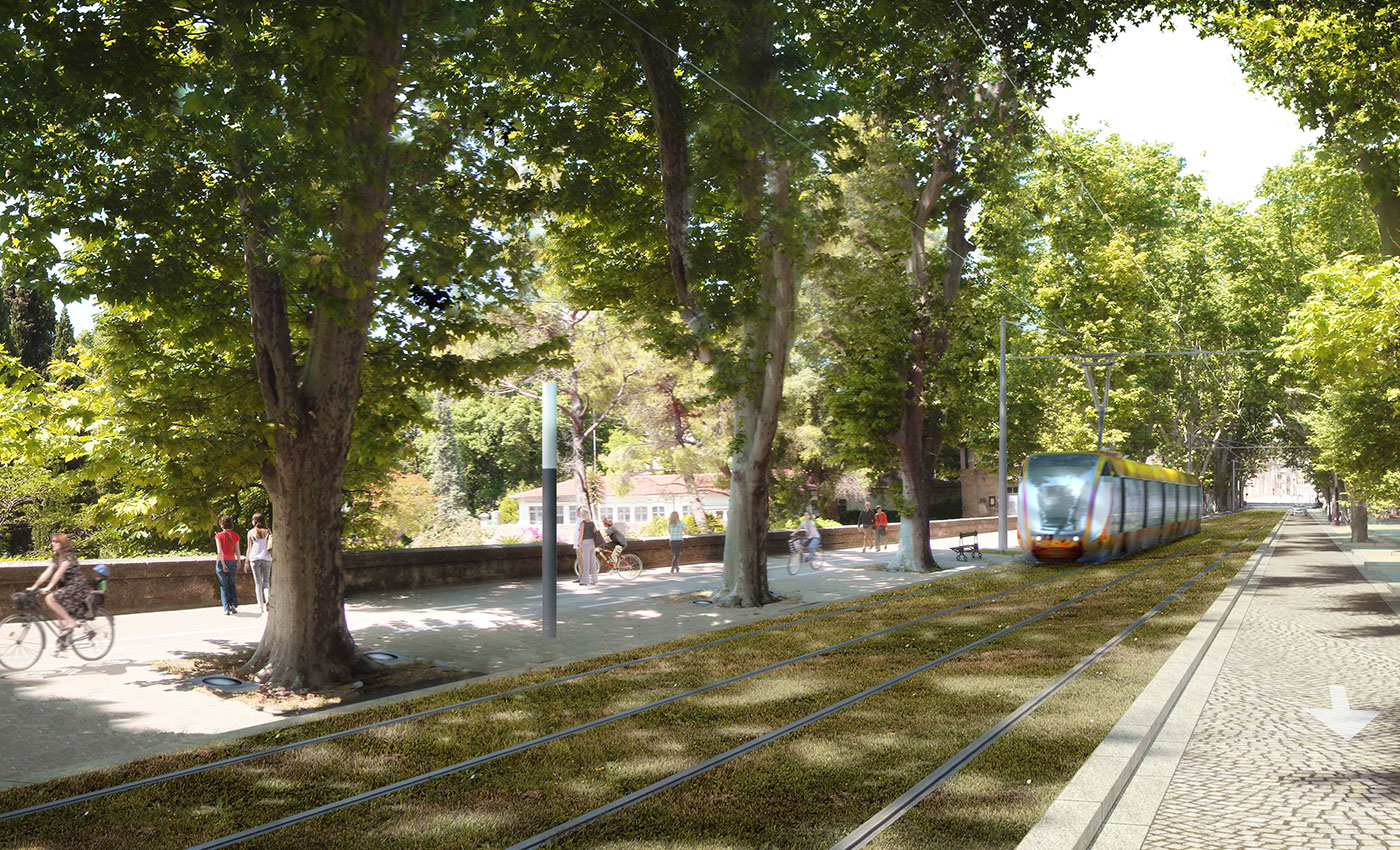Richez Associés - la 5ème ligne de tramway de Montpellier - 3