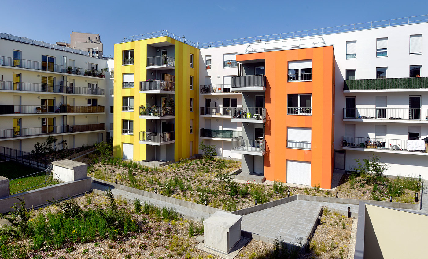 Richez Associes - Les Lilas 66 housing units  - 4