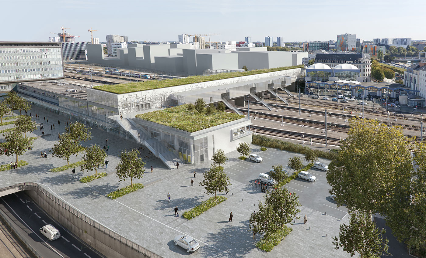 Richez Associés - un nouveau cœur de gare pour Nantes - 2