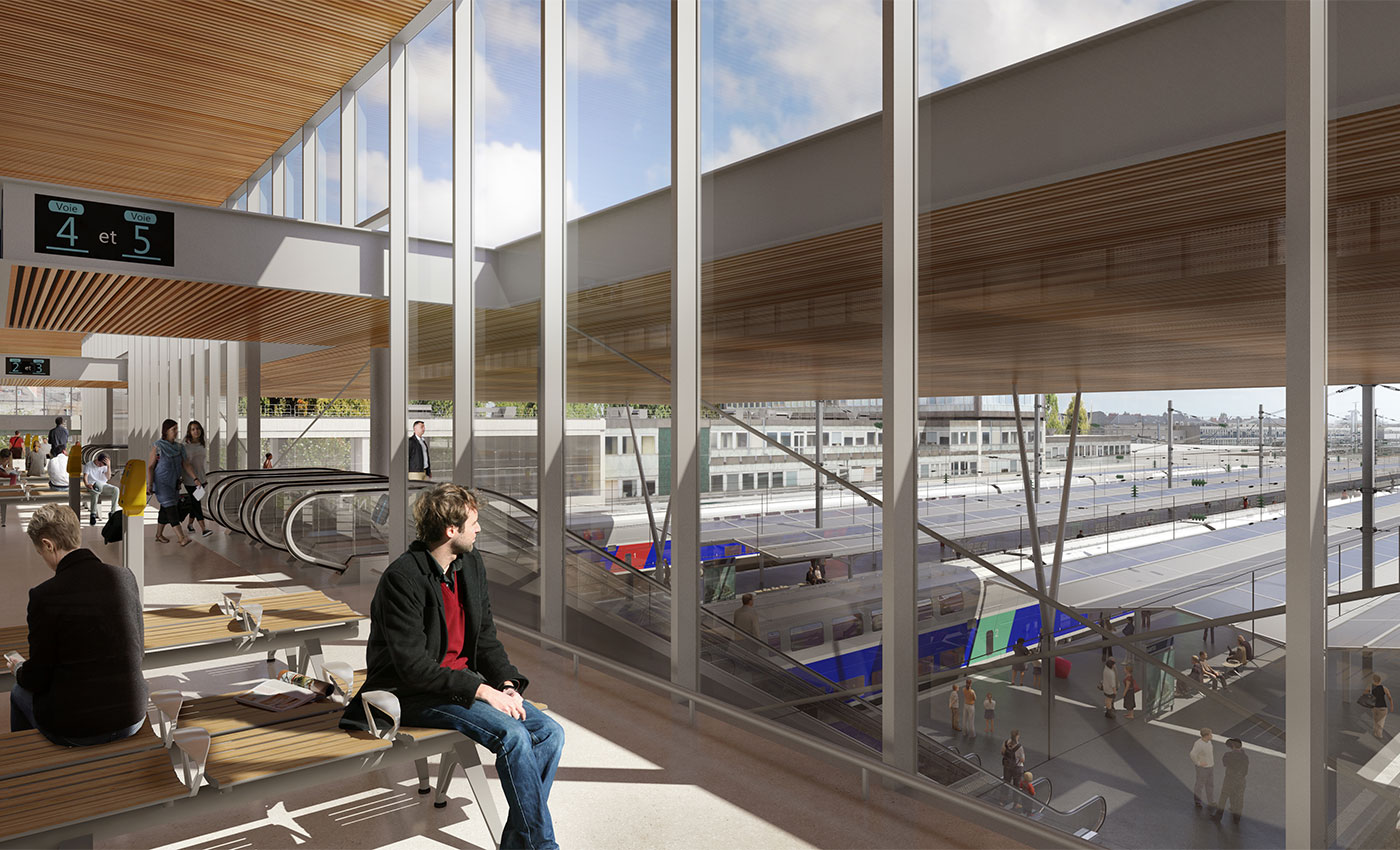 Richez Associés - un nouveau cœur de gare pour Nantes - 8