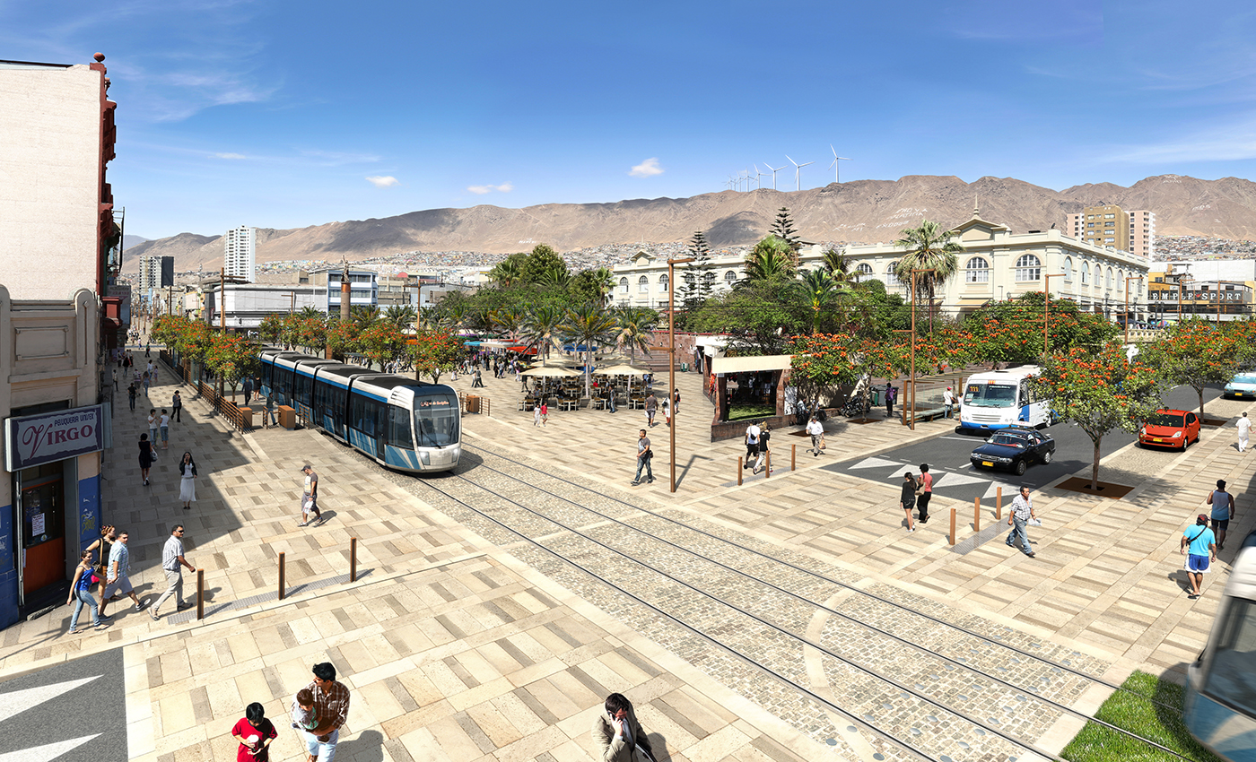 Richez Associés - le tramway d’Antofagasta - 1