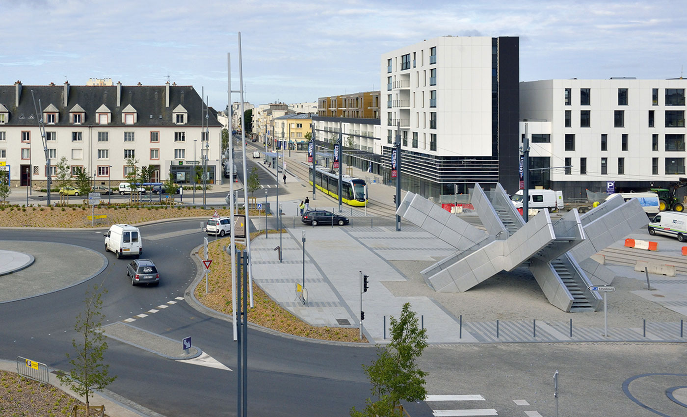 Richez Associés - l’art et le tramway de Brest - 3