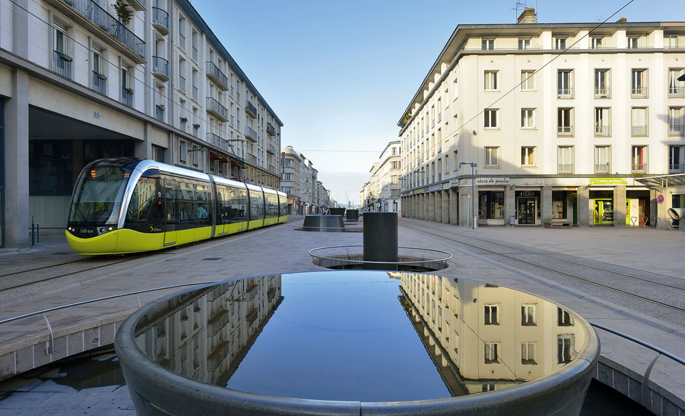 Richez Associés - l’art et le tramway de Brest - 1