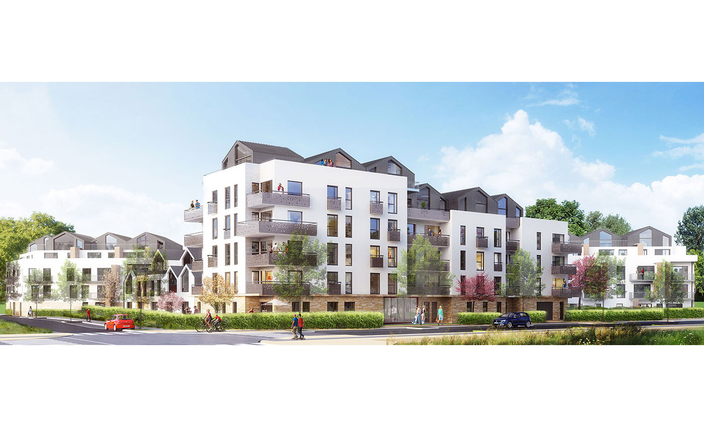 Richez Associes - Aérostat development 98 housing units - 2