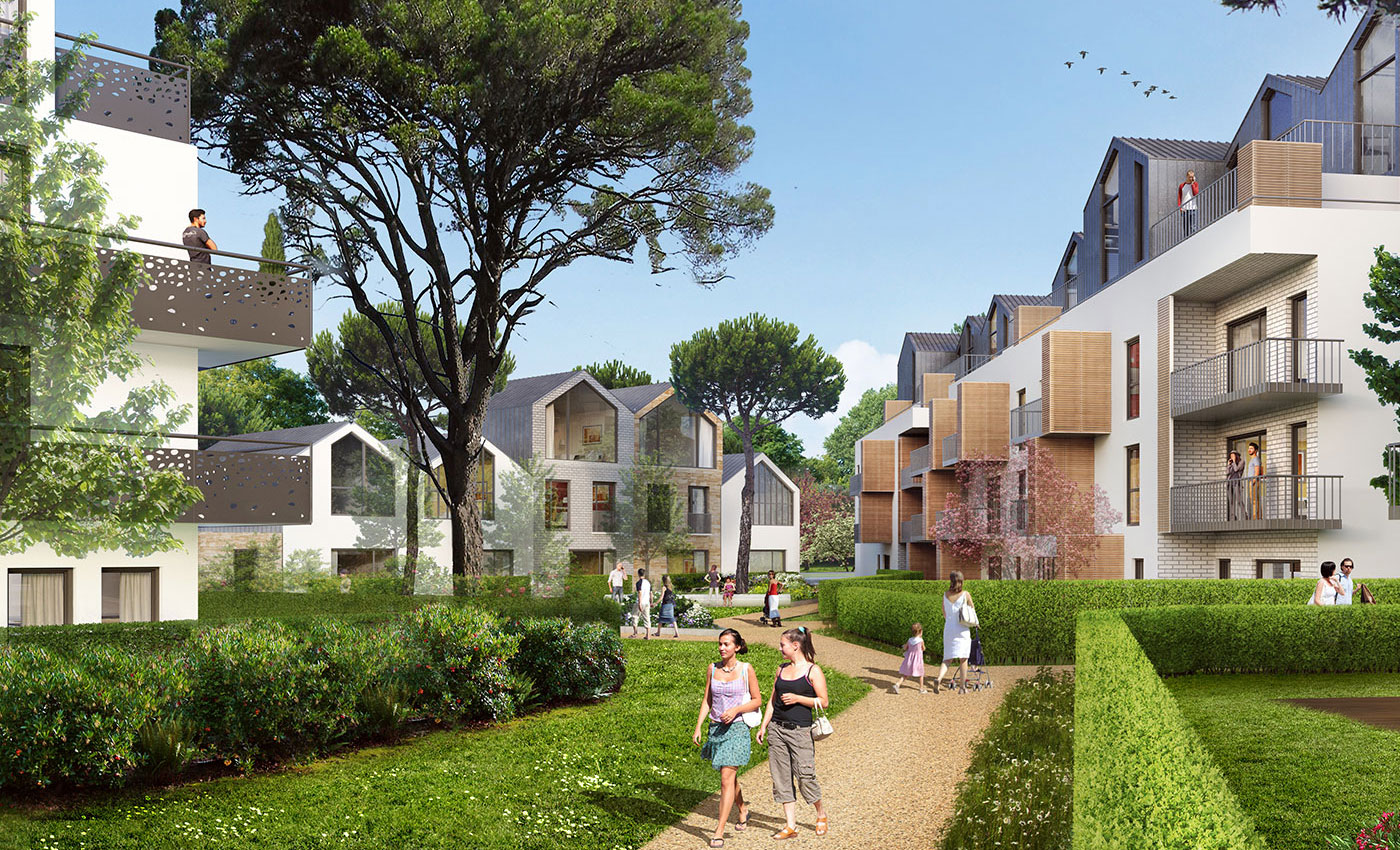 Richez Associes - Aérostat development 98 housing units - 1