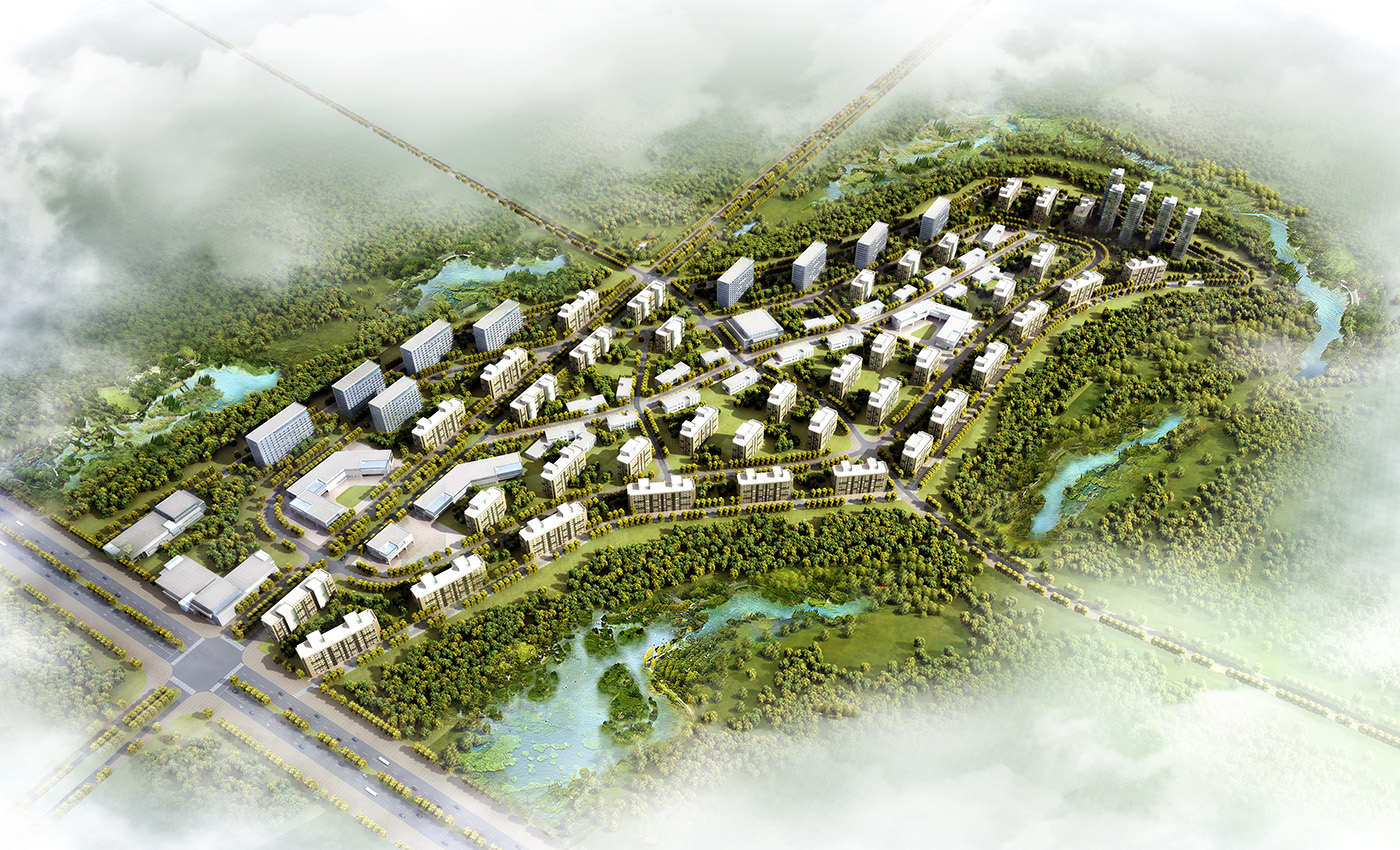 Richez Associes - A new city center for Weifang - 3