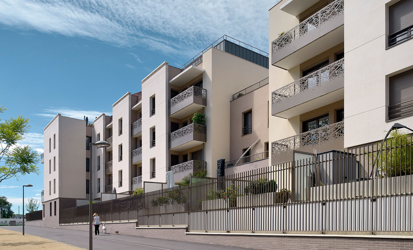 Richez Associes - 101 housing units, Charles Renard development - 2