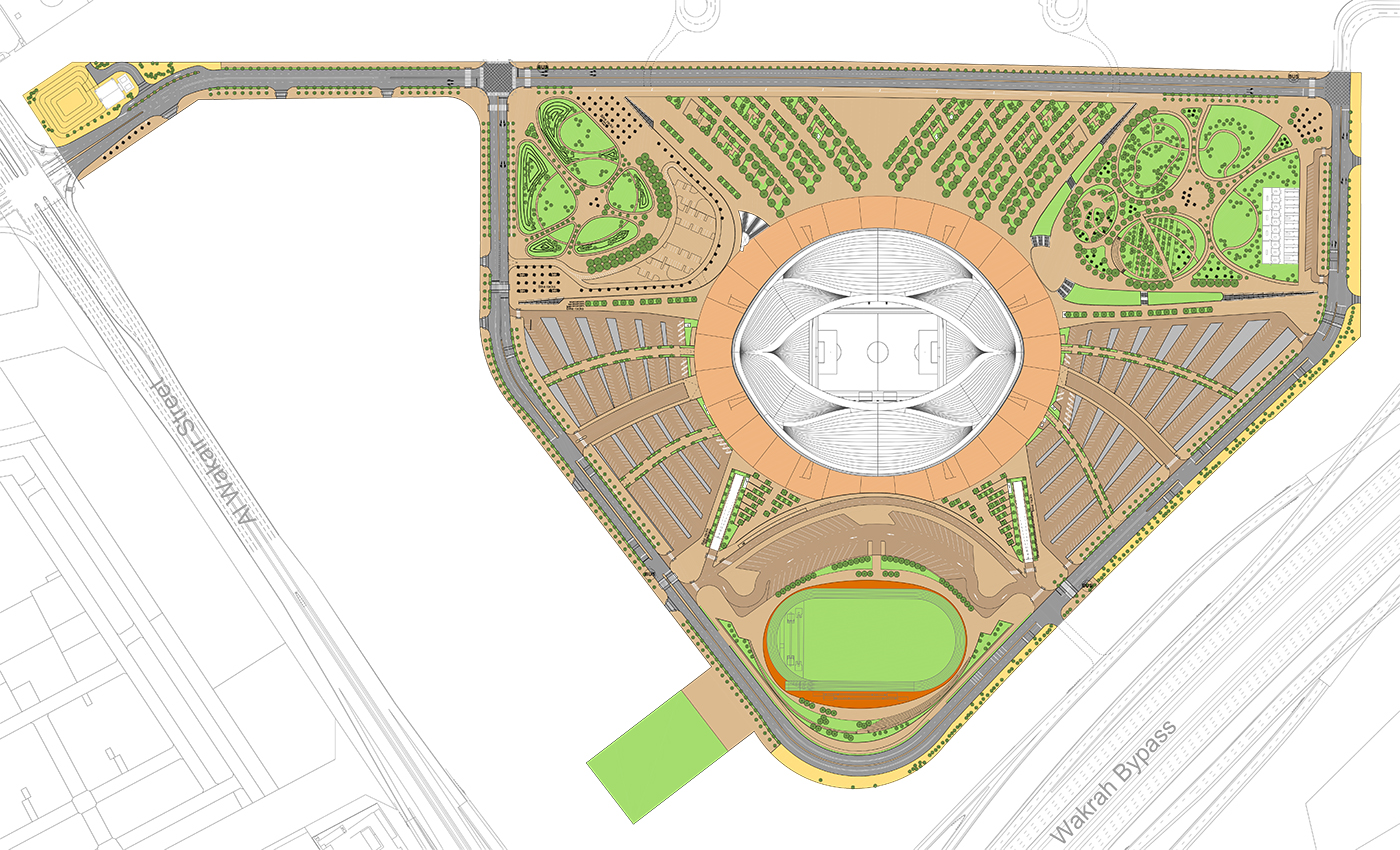 Richez Associés -  les espaces publics du stade d’Al-Wakrah à Doha - 2
