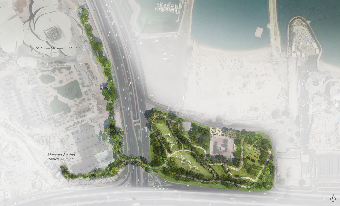 Richez Associés - 4 parcs à Doha - 1
