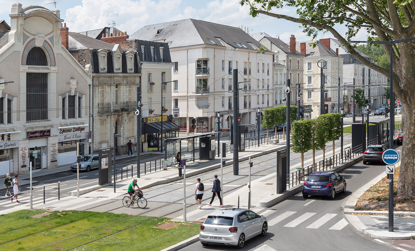 Richez Associés - la ligne B du tramway d’Angers - 2