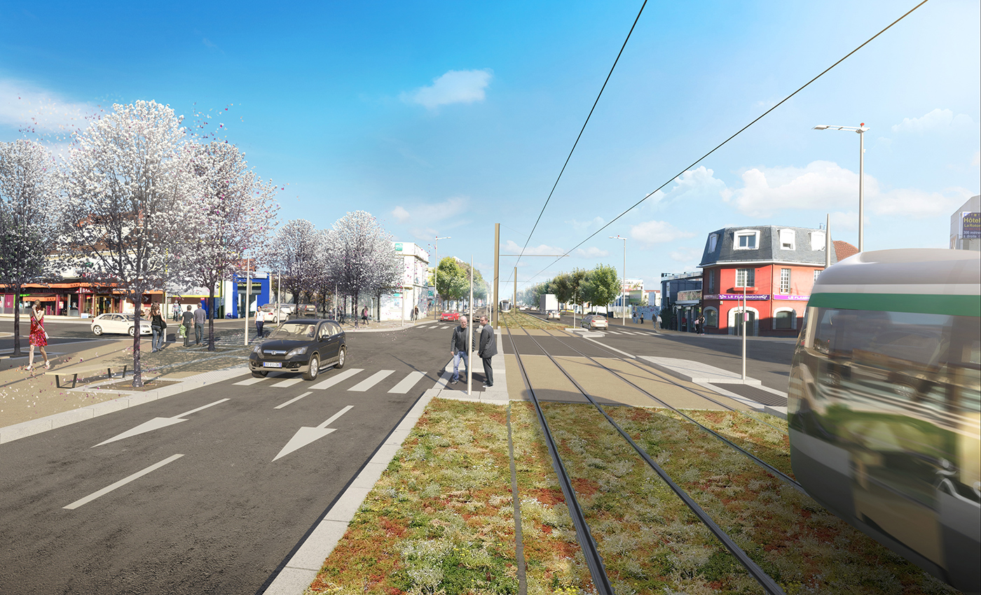 Richez Associés - la 2ème phase du tramway Villejuif - Juvisy  - 3