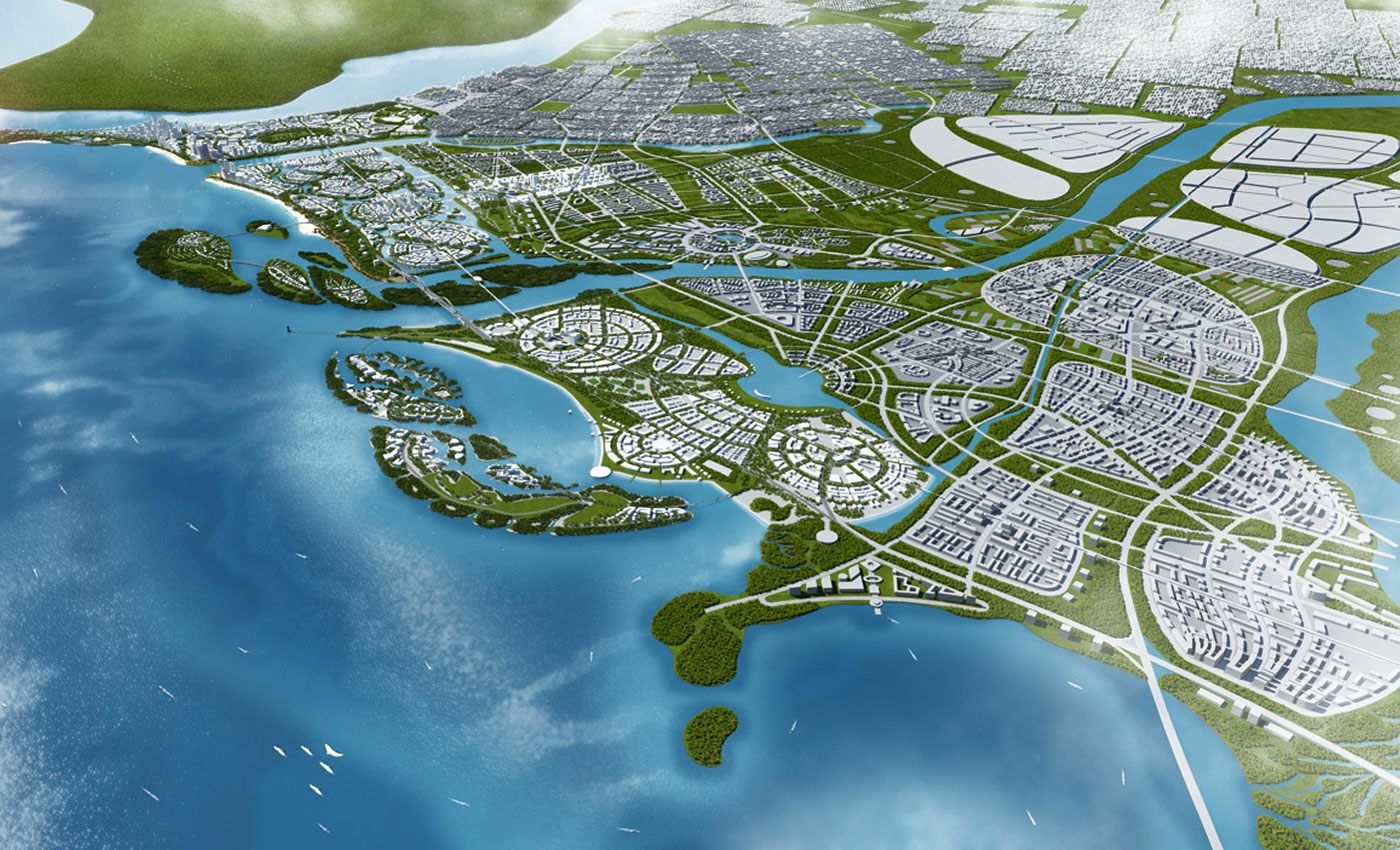 Richez Associes - a new seafront for Shantou - 1